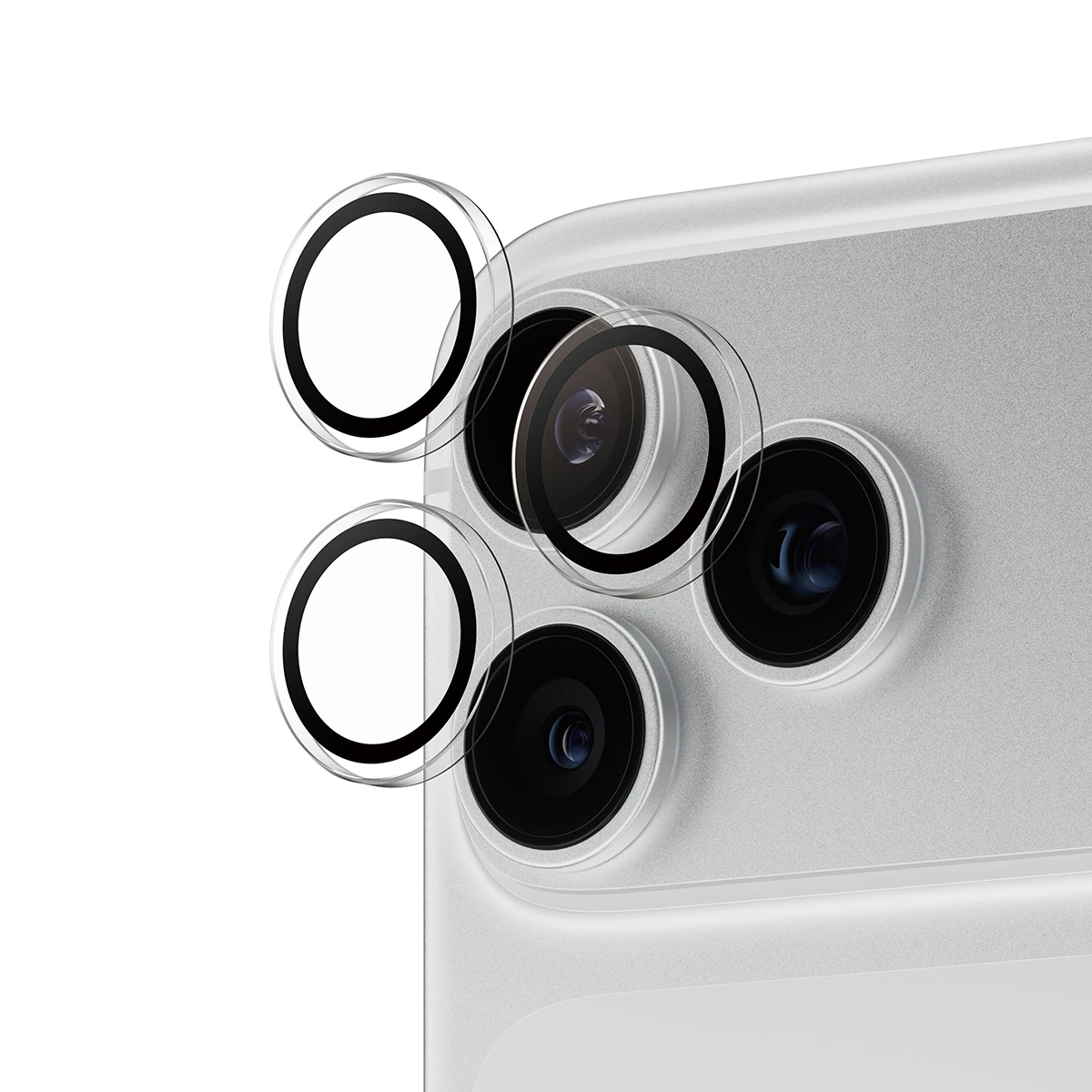 PanzerGlass Hoops iPhone 18 Pro és Pro Max kameralencse-védő - áttetsző