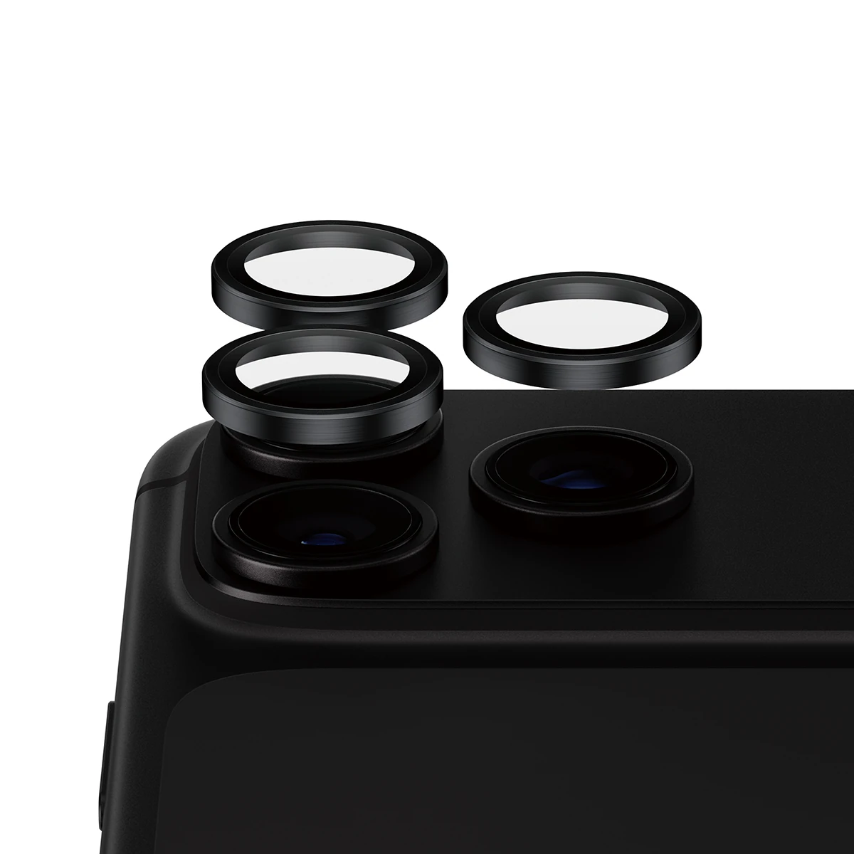 PanzerGlass Hoops iPhone 18 Pro és Pro Max kameralencse-védő - kerámia