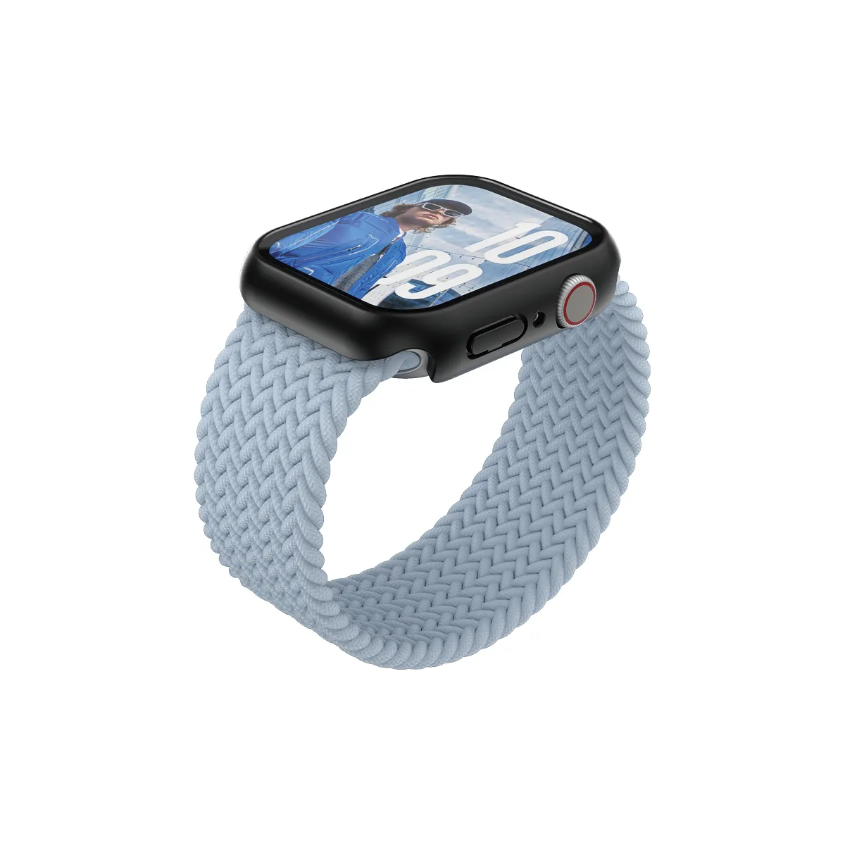 PANZERGLASS Snappie Apple Watch 42mm védőtok - fekete