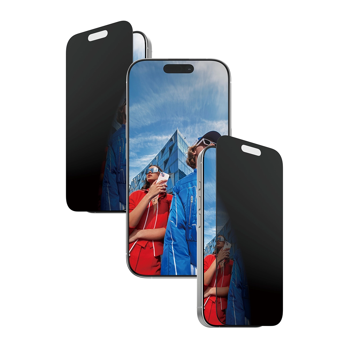 PANZERGLASS Ultra-Wide Fit iPhone 17 / iPhone 16 Pro kijelzővédő üvegfólia - betekintésgátló