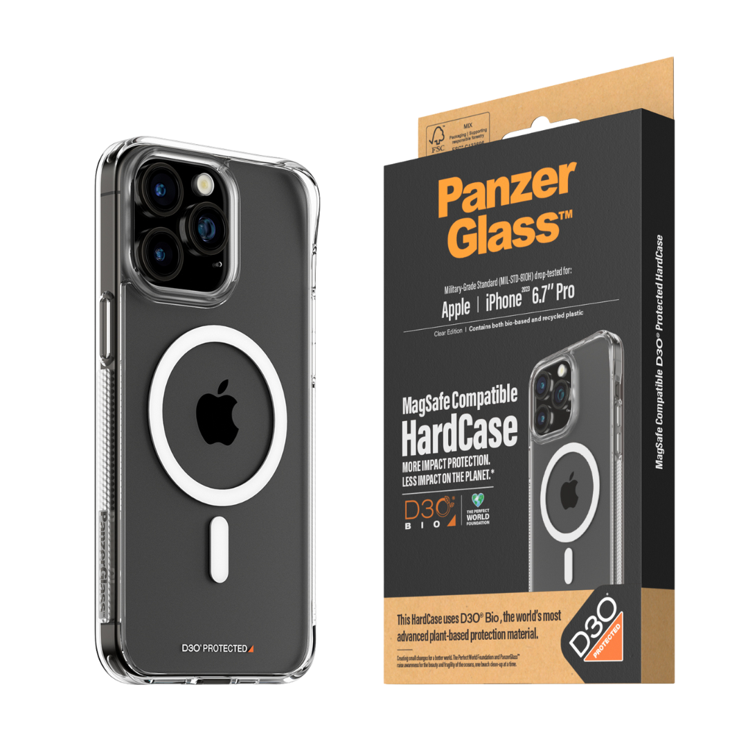 PANZERGLASS D3O HardCase iPhone 15 Pro Max MagSafe kompatibilis tok