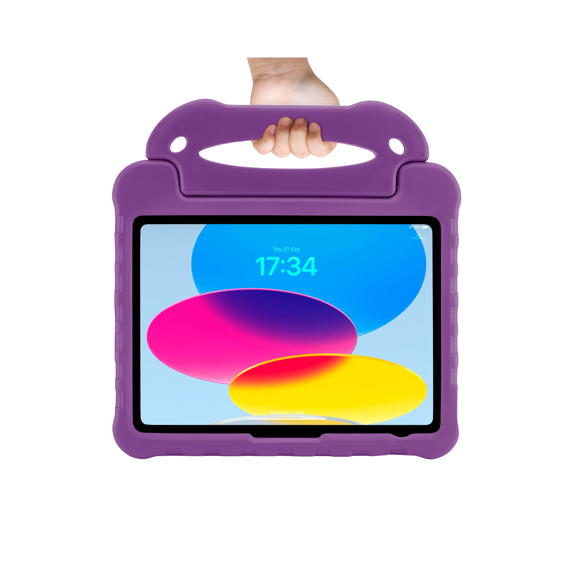 Pipetto iPad 11" vastag tok gyerekeknek - lila