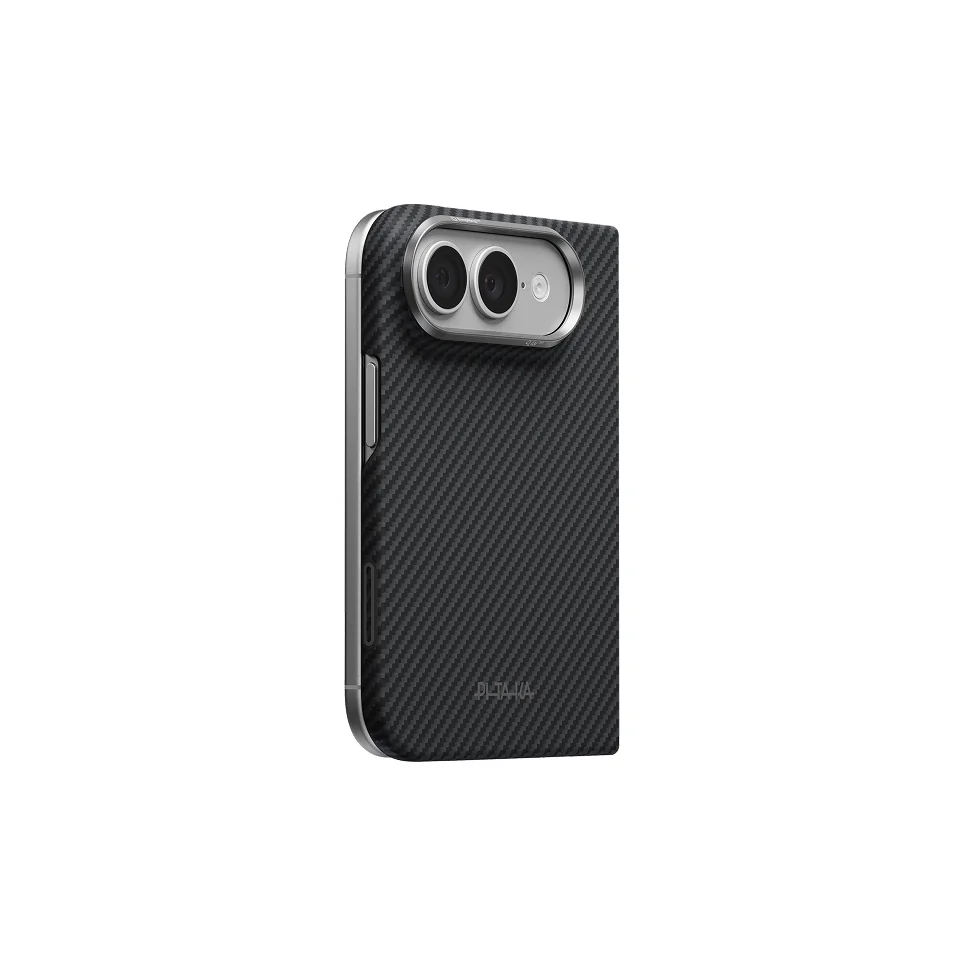 Pitaka Back Cover Edge iPhone Duo tok - fekete