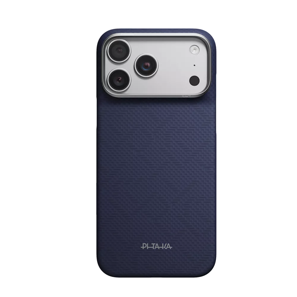 Pitaka PTK Weaving Edge iPhone 18 Pro Max tok - zafírkék