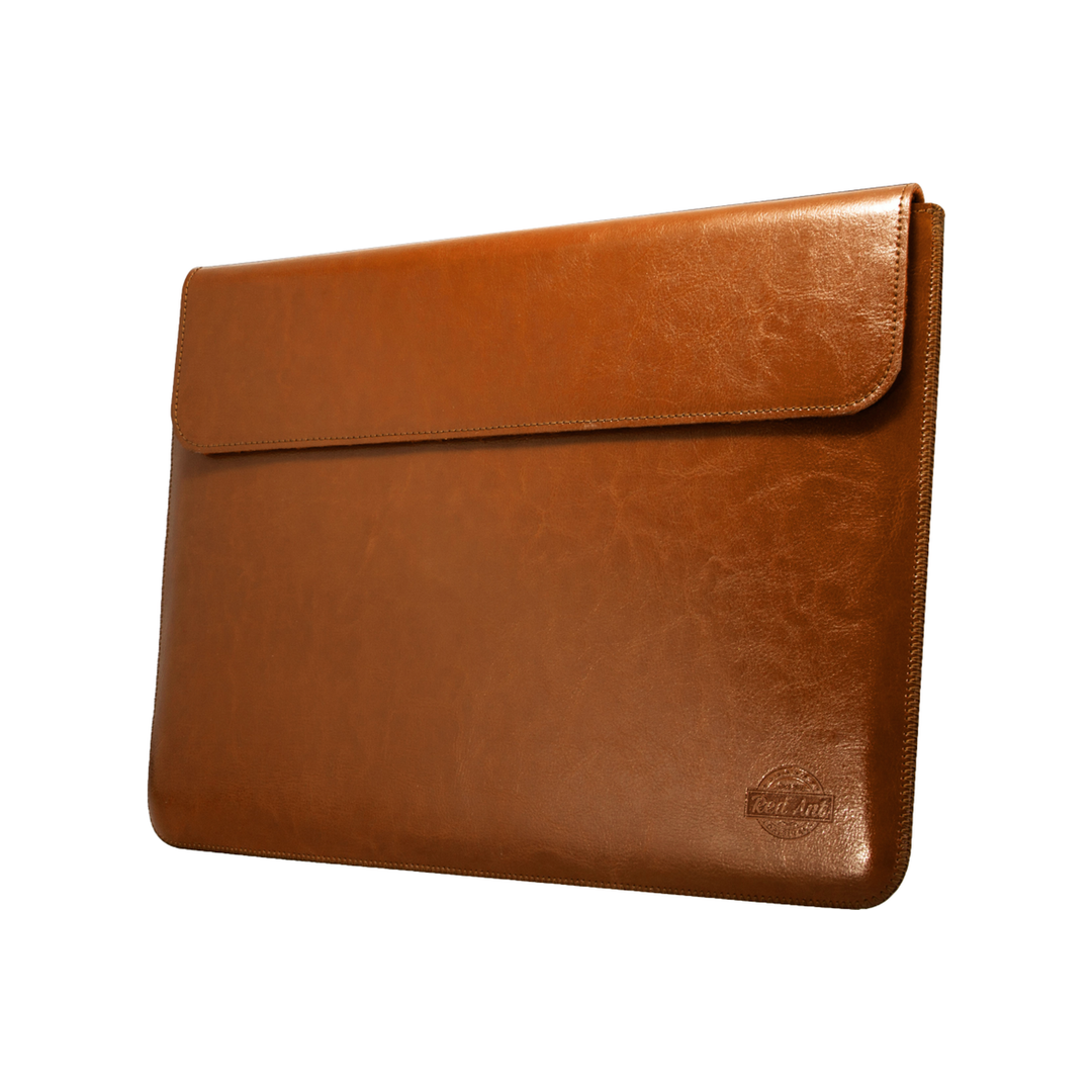RED ANT Leather Case for Macbook Air M2 - Brown