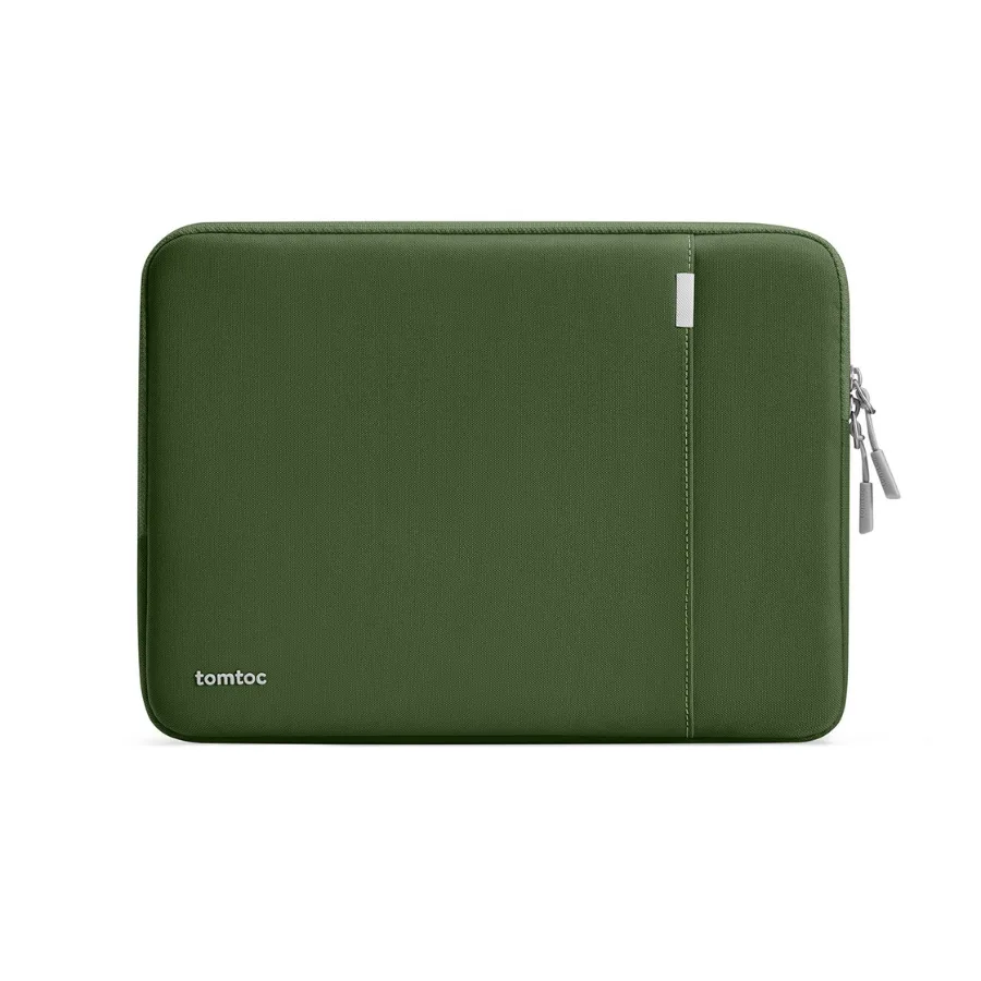 tomtoc Defender - A13 Laptop Sleeve for 13 inch MacBook Air/Pro, Green