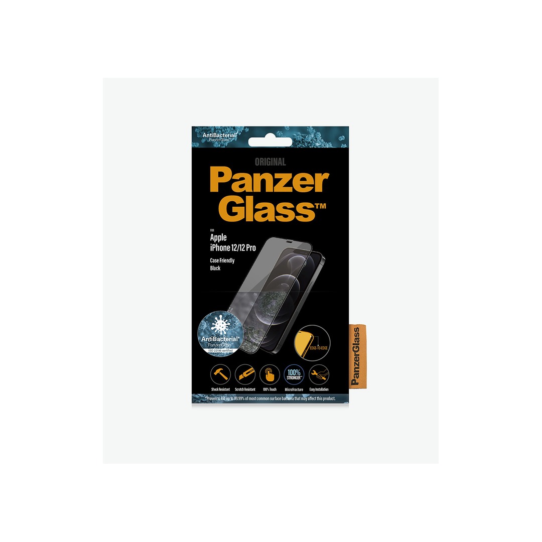 PANZER GLASS iPhone 12/12 Pro kijelzővédő üvegfólia