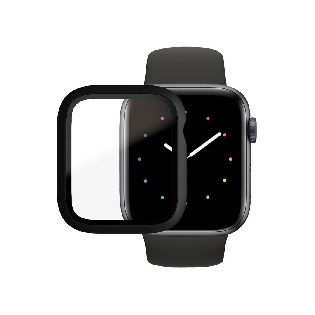 PANZERGLASS Full Body Apple Watch 4/5/6/SE tok - fekete