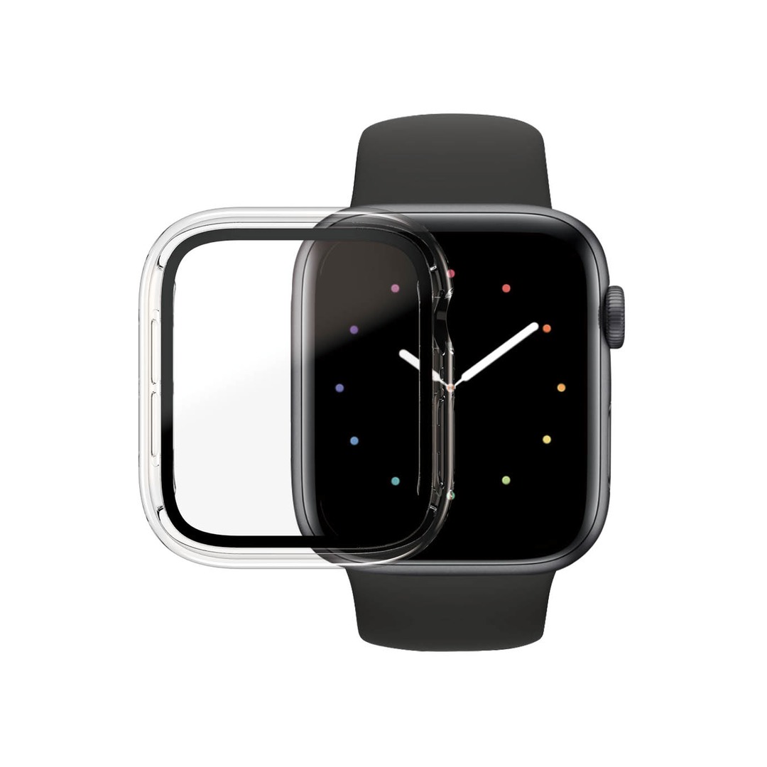 PANZERGLASS Full Body Apple Watch 4/5/6/SE tok - átlátszó