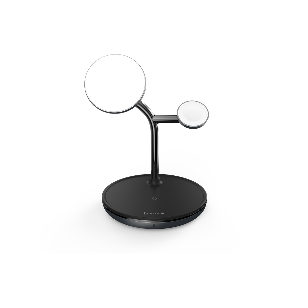 ADAM ELEMENTS OMNIA M3+ Magnetic 3-in-1 Wireless Charging Station