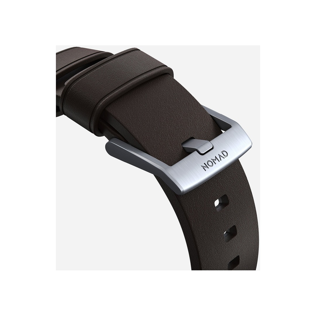 NOMAD Active Strap Pro Apple Watch 44/42mm vízálló barna bőrszíj 