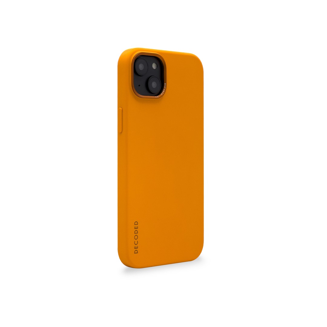 DECODED Silicone Back Cover for iPhone 14  - Apricot