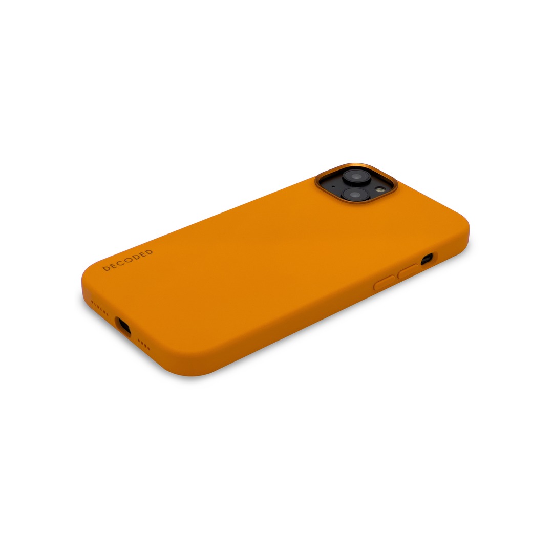 DECODED Silicone Back Cover for iPhone 14  - Apricot