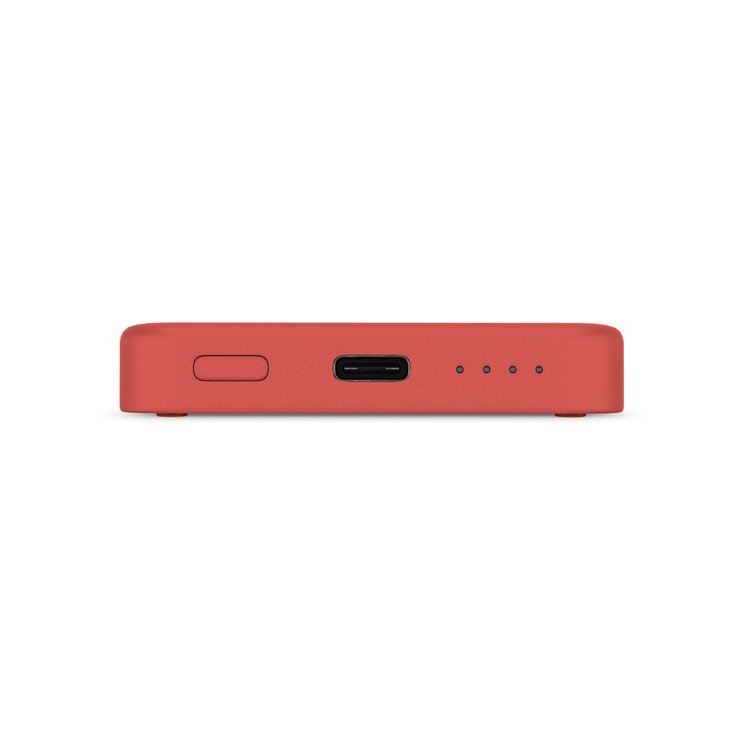 EPICO 4200mAh mágneses (MagSafe kompatibilis) powerbank - piros