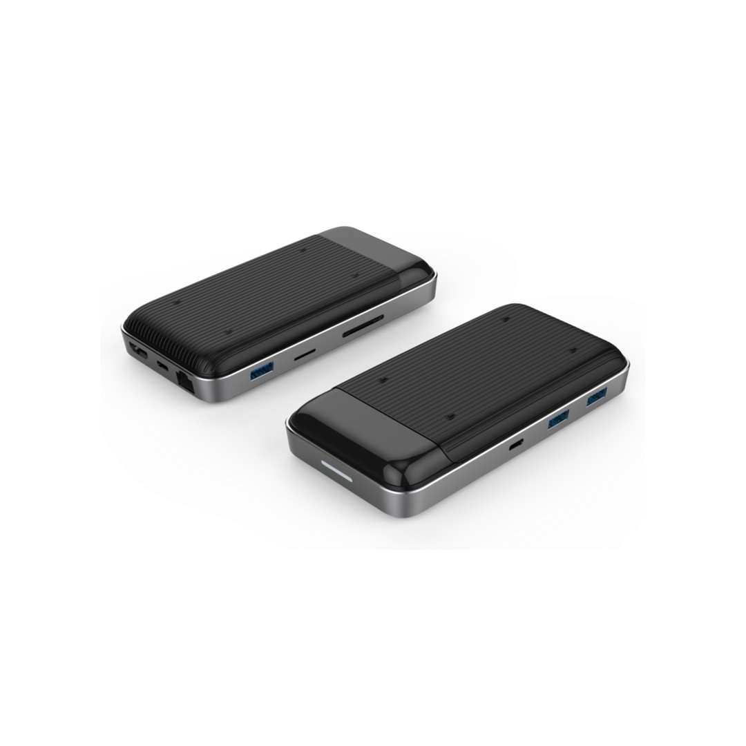 HyperDrive™ Hub USB-C + 7.5W Wireless Charger MacBook Pro - Asztroszürke