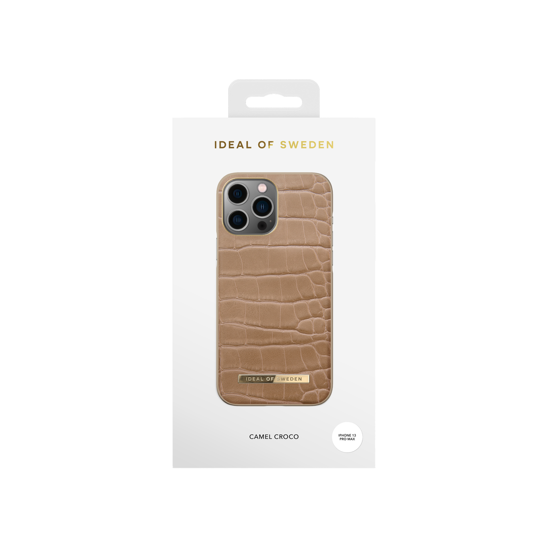 IDEAL OF SWEDEN Atelier Case for iPhone 13 Pro - Camel Croco