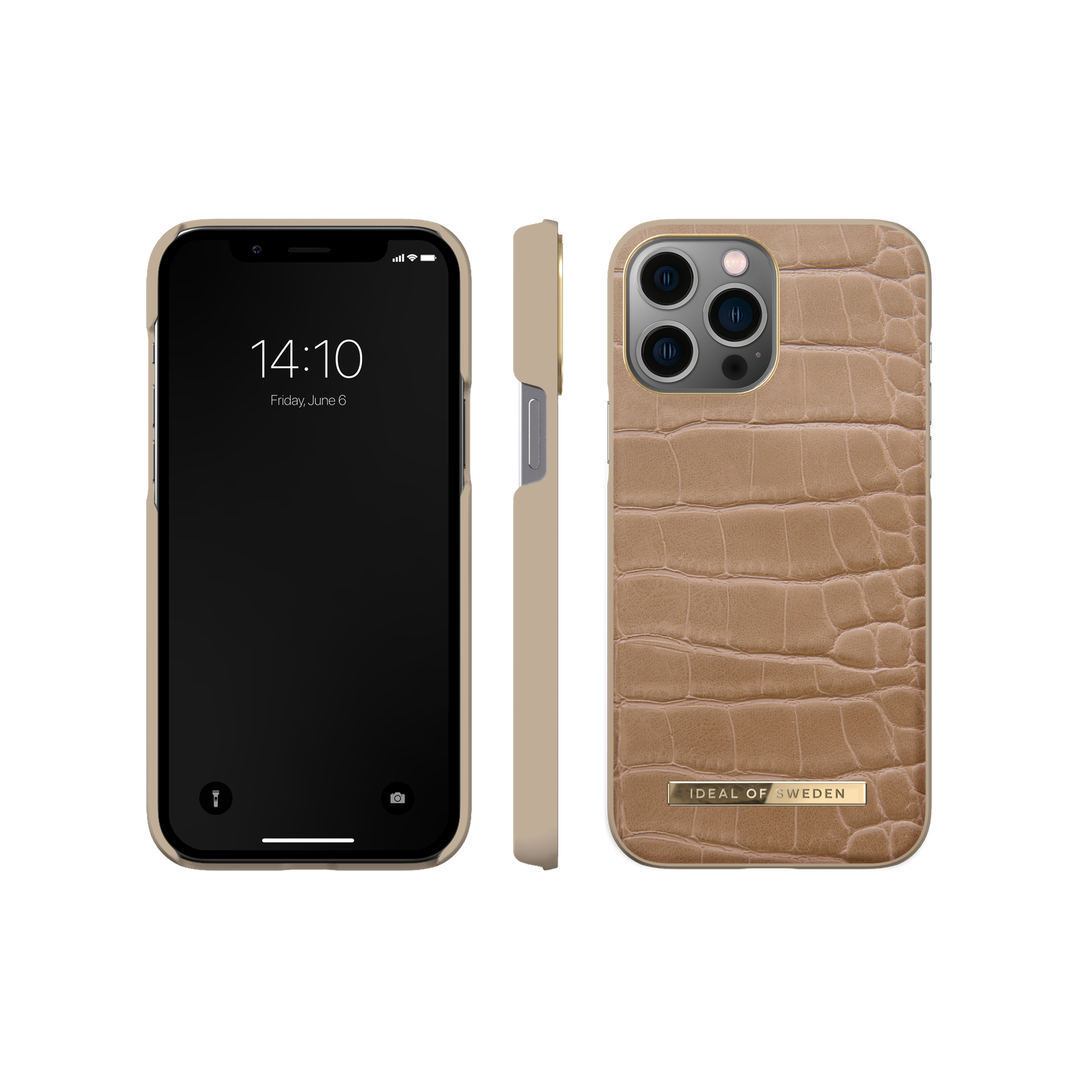 IDEAL OF SWEDEN Atelier Case for iPhone 13 Pro - Camel Croco