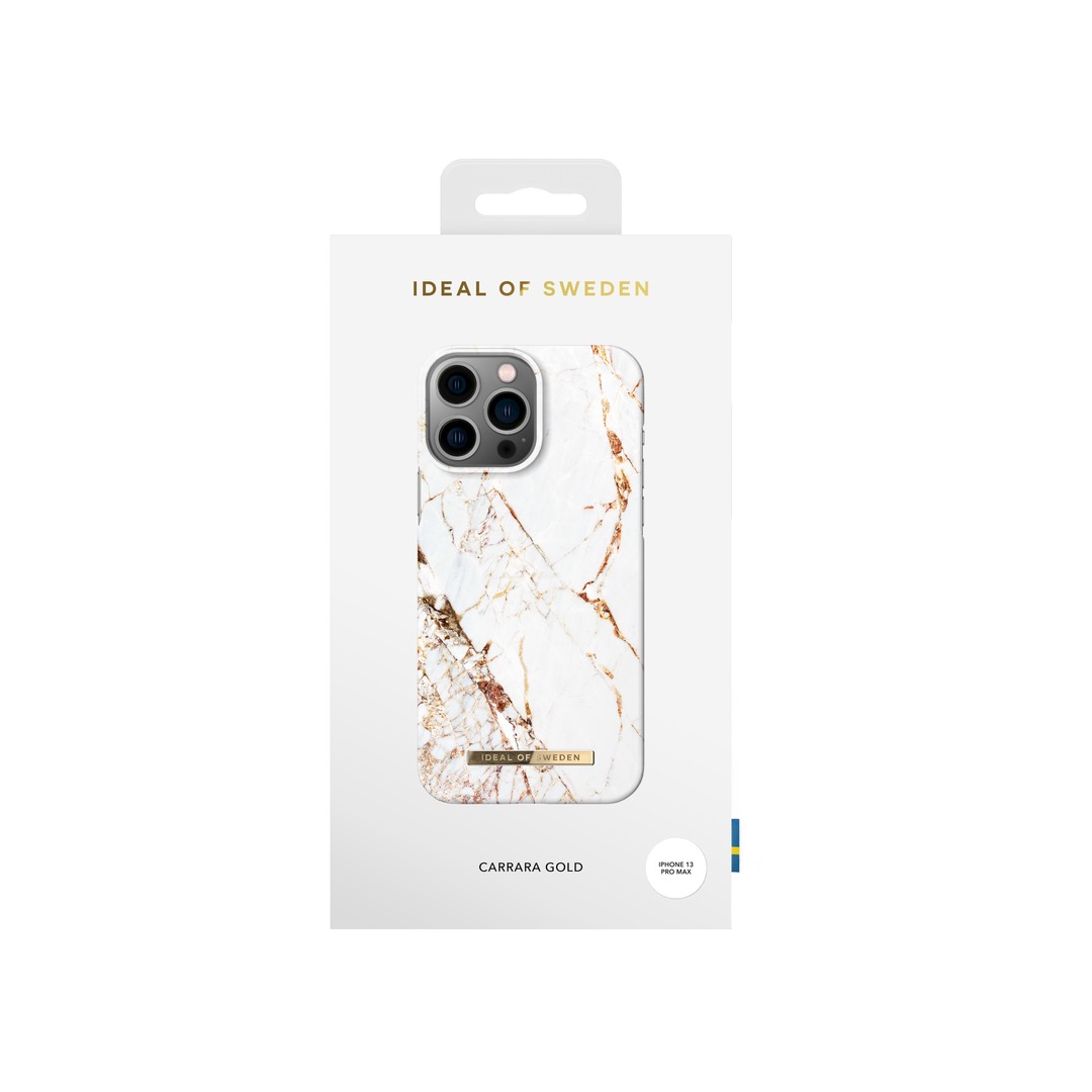 IDEAL OF SWEDEN Printed Case for iPhone 13 Pro Max - Carrara Gold