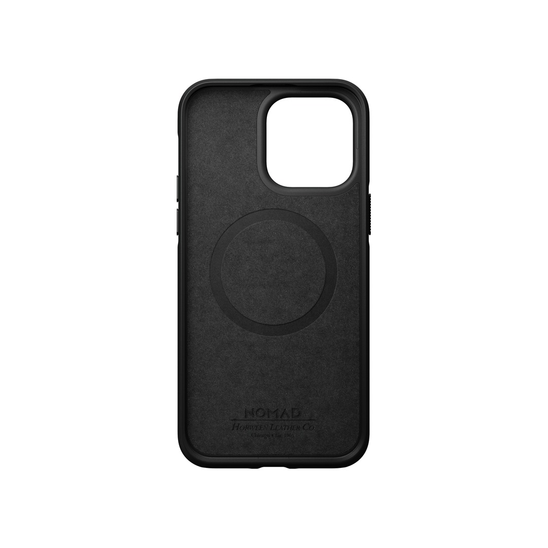 NOMAD Leather Case for iPhone 14 Pro Max - Black