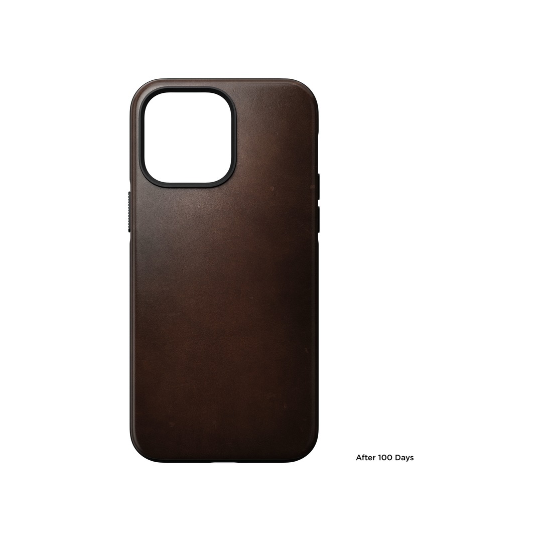 NOMAD Leather Case for iPhone 14 Pro Max - Brown
