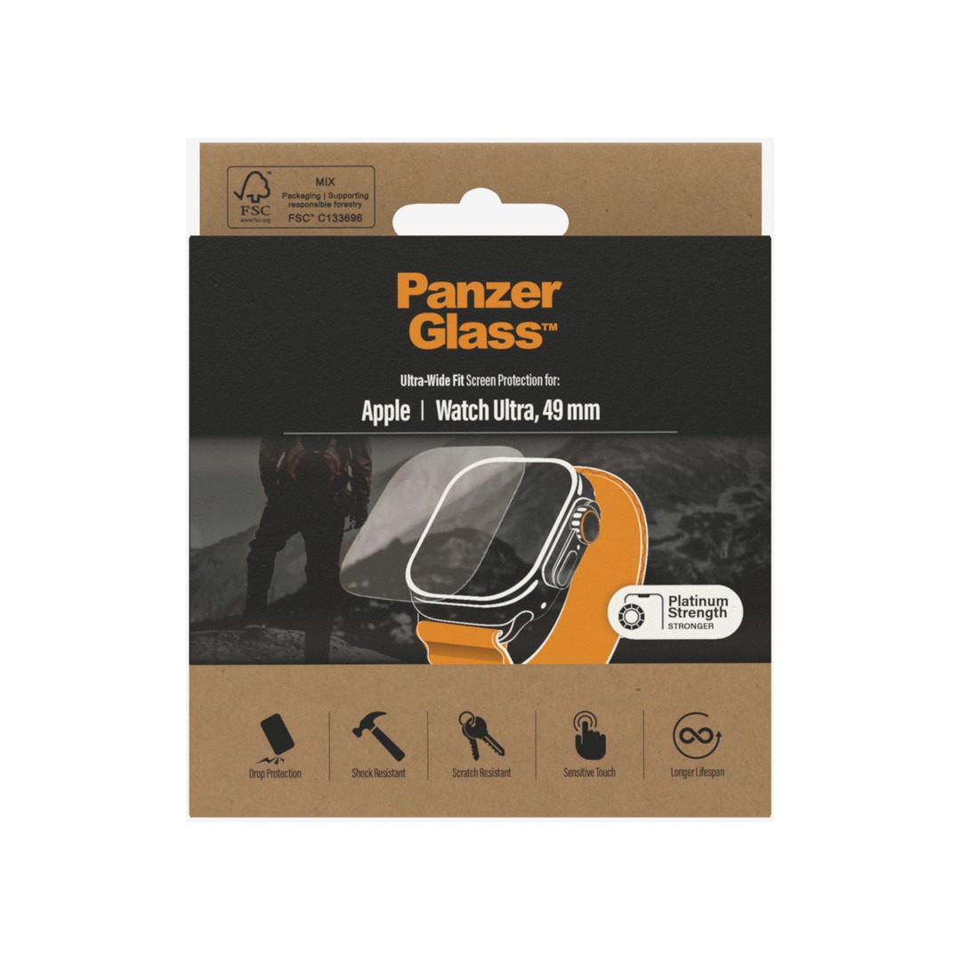 PANZER GLASS Apple Watch Ultra 49mm kijelzővédő üvegfólia