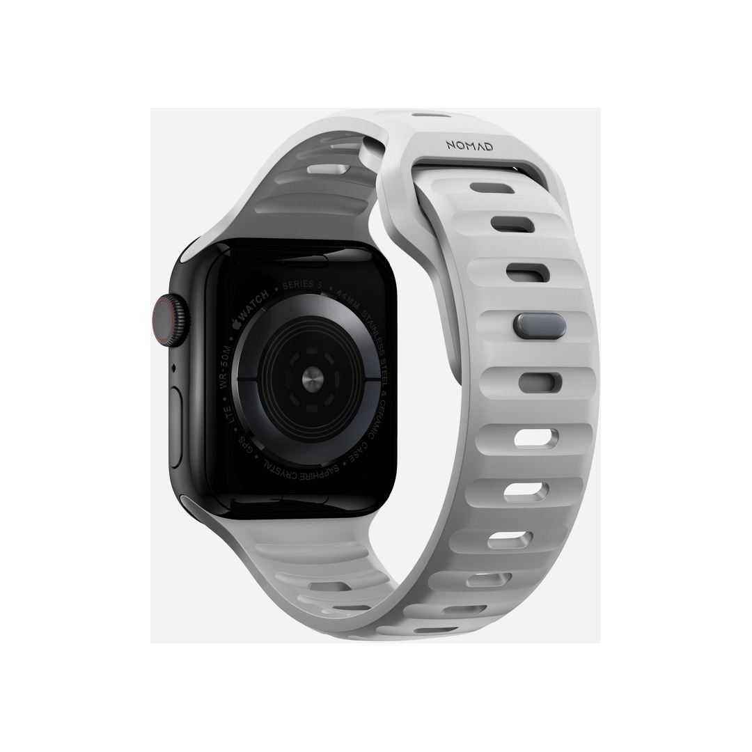 NOMAD Apple Watch sport szíj M/L - 38/40/41mm - szürke