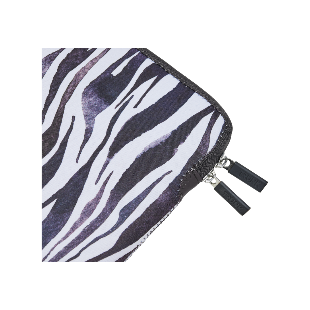 TRUNK Neoprene Sleeve for 13" MacBook  - Zebra