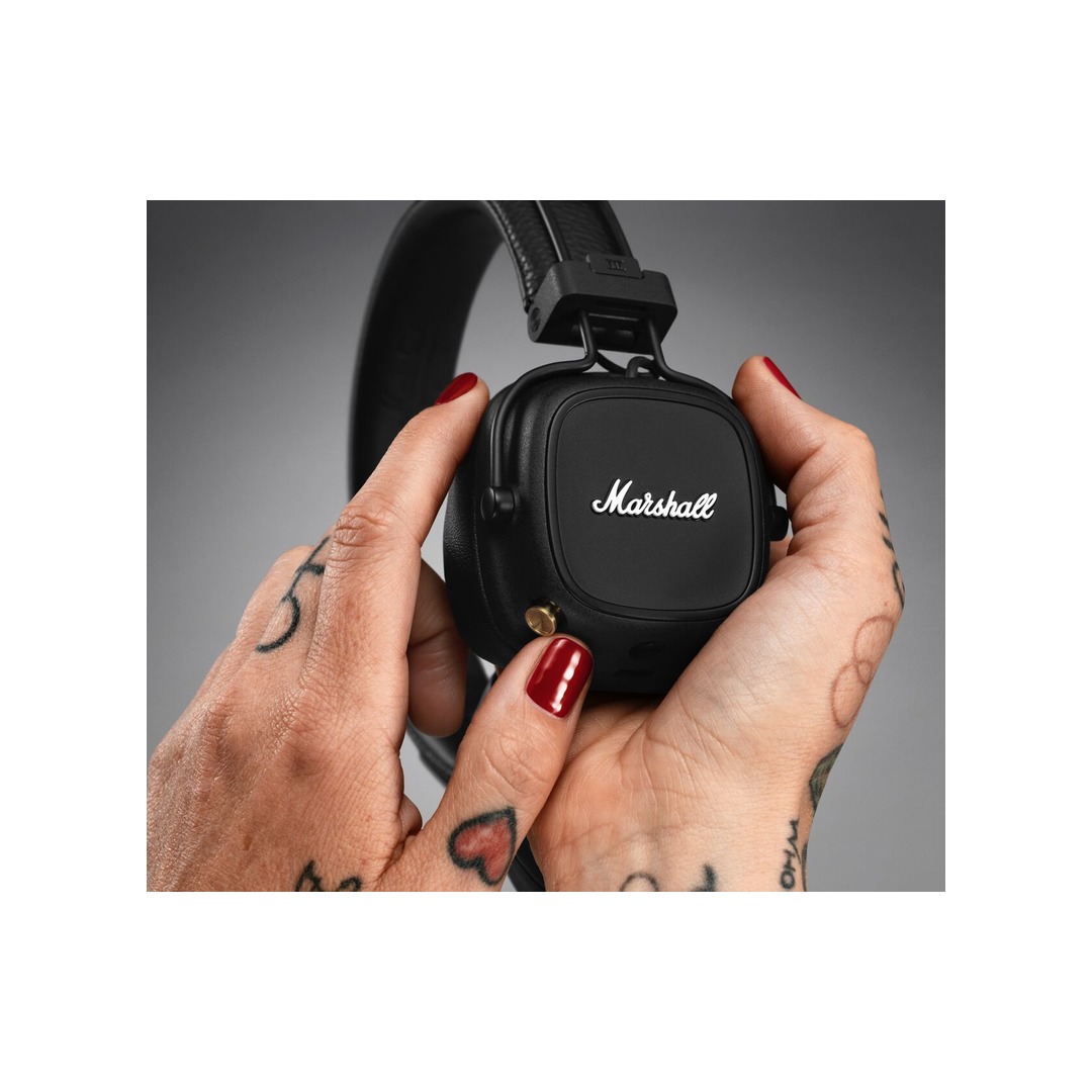 MARSHALL Major IV Bluetooth fejhallgató - fekete