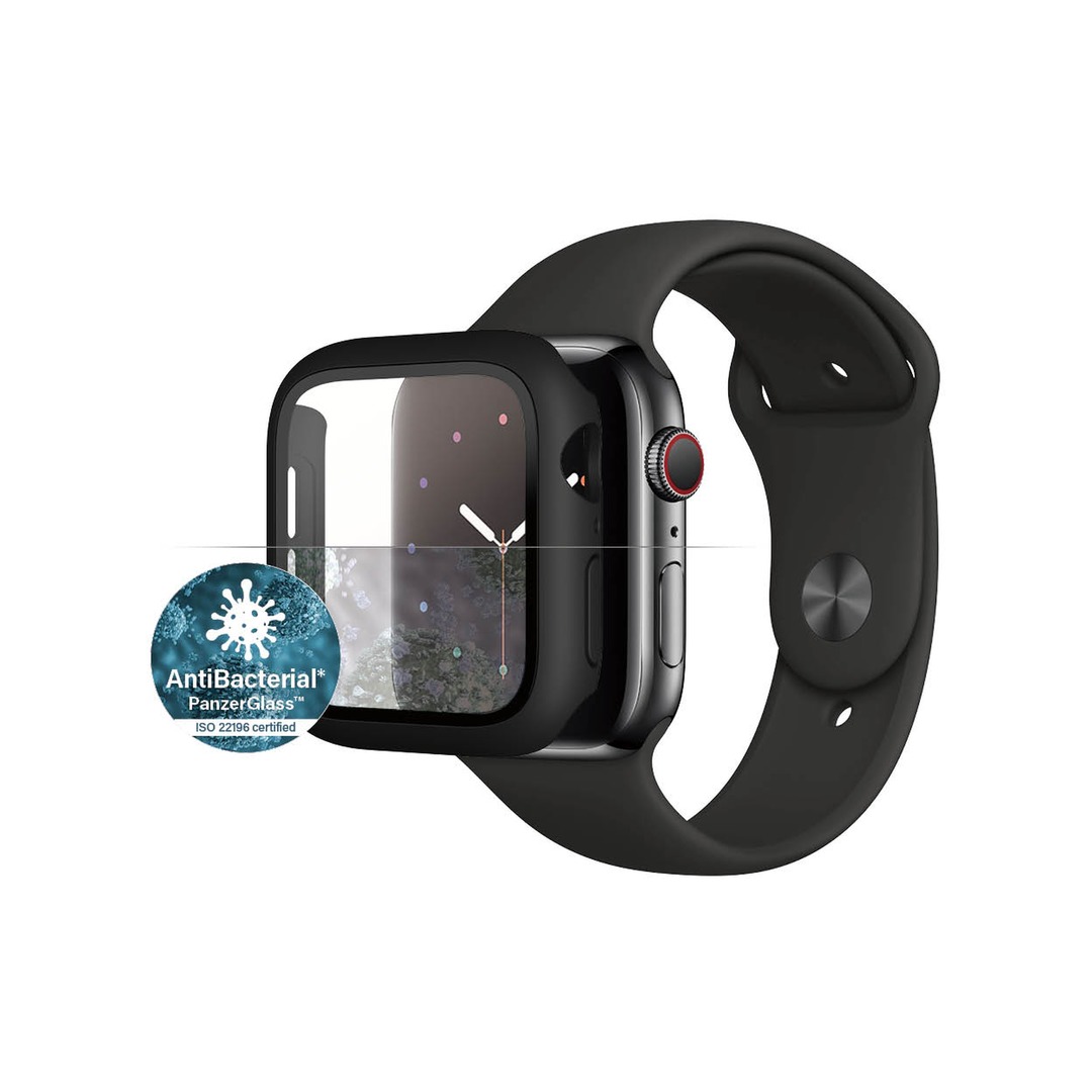 PANZERGLASS Full Body Apple Watch 4/5/6/SE tok - fekete