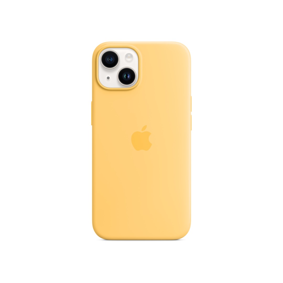 APPLE MagSafe-rögzítésű iPhone 14 szilikontok 