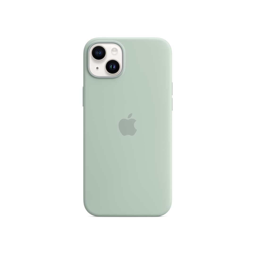 APPLE MagSafe-rögzítésű iPhone 14 Plus szilikontok 