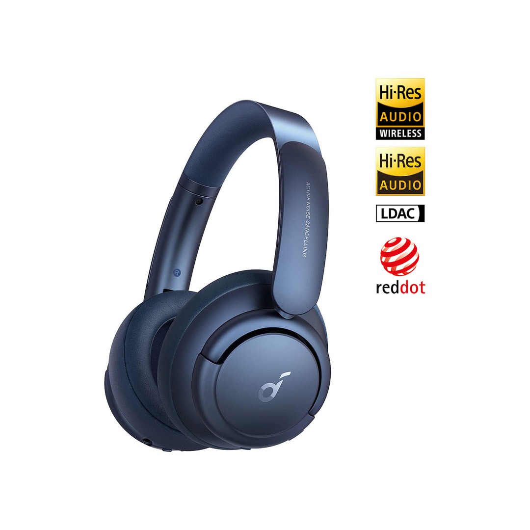 ANKER Soundcore Q35 vezeték nélküli fejhallgató - kék