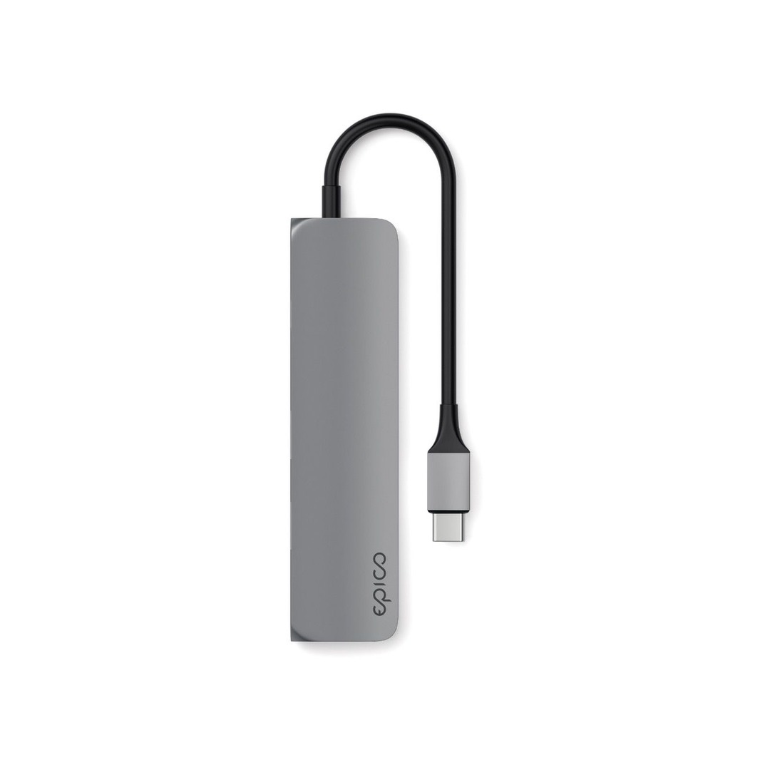 EPICO USB Type-C Hub Multi-Port with 4k HDMI for MacBook - Space Grey