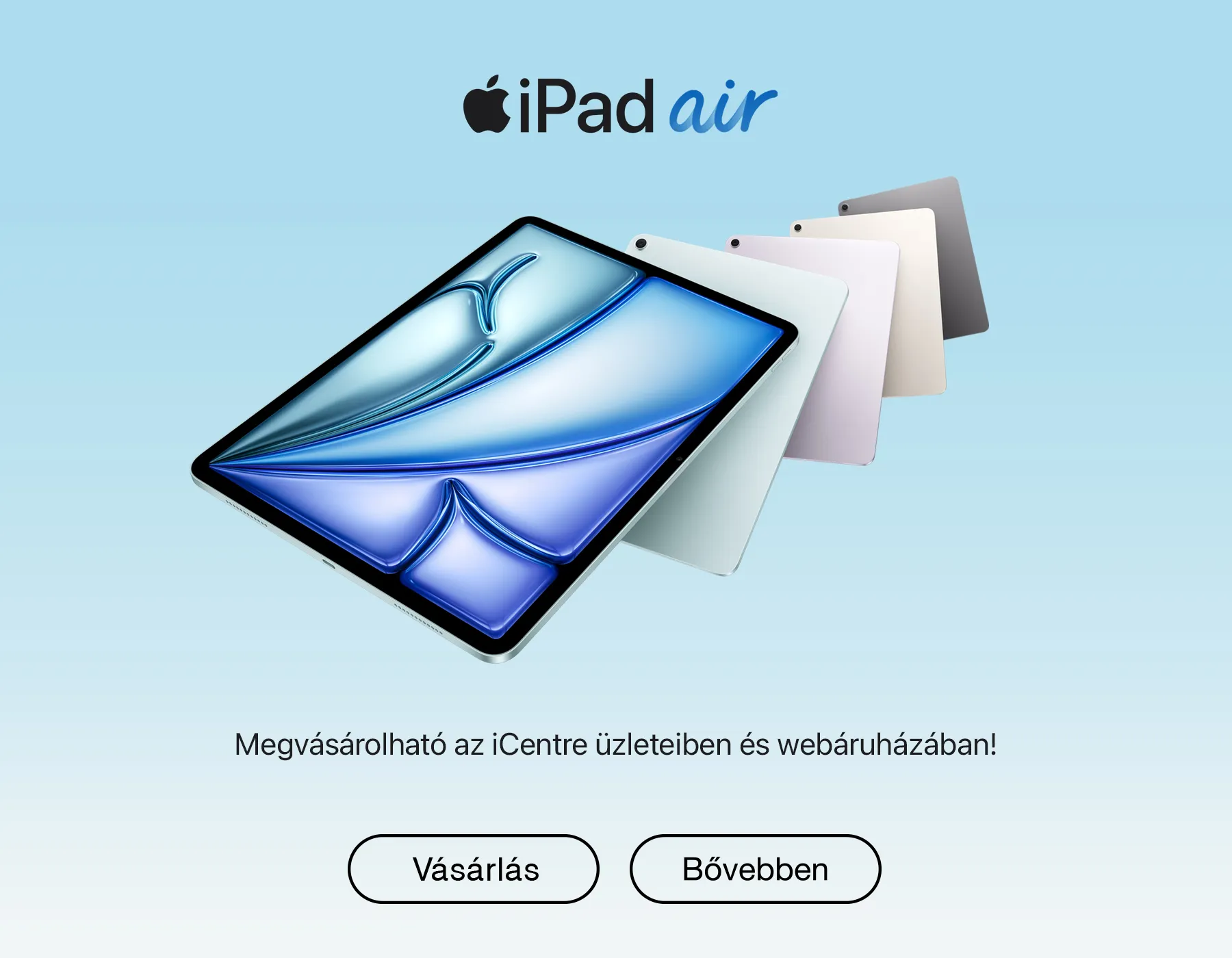 iPad Air. Szuperfriss.