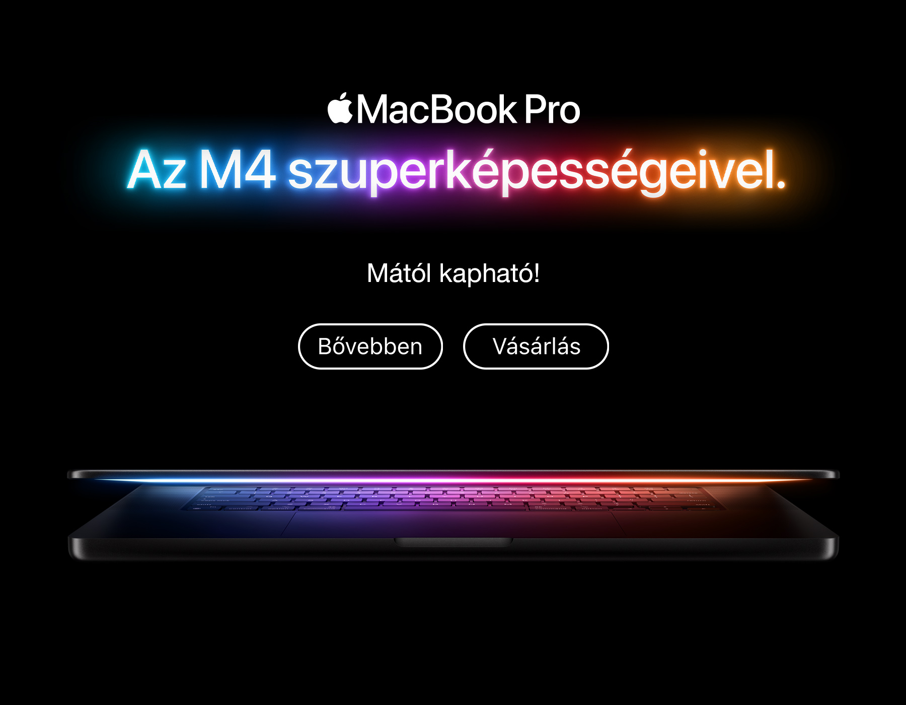 Új Macbook Pro M4 chippel