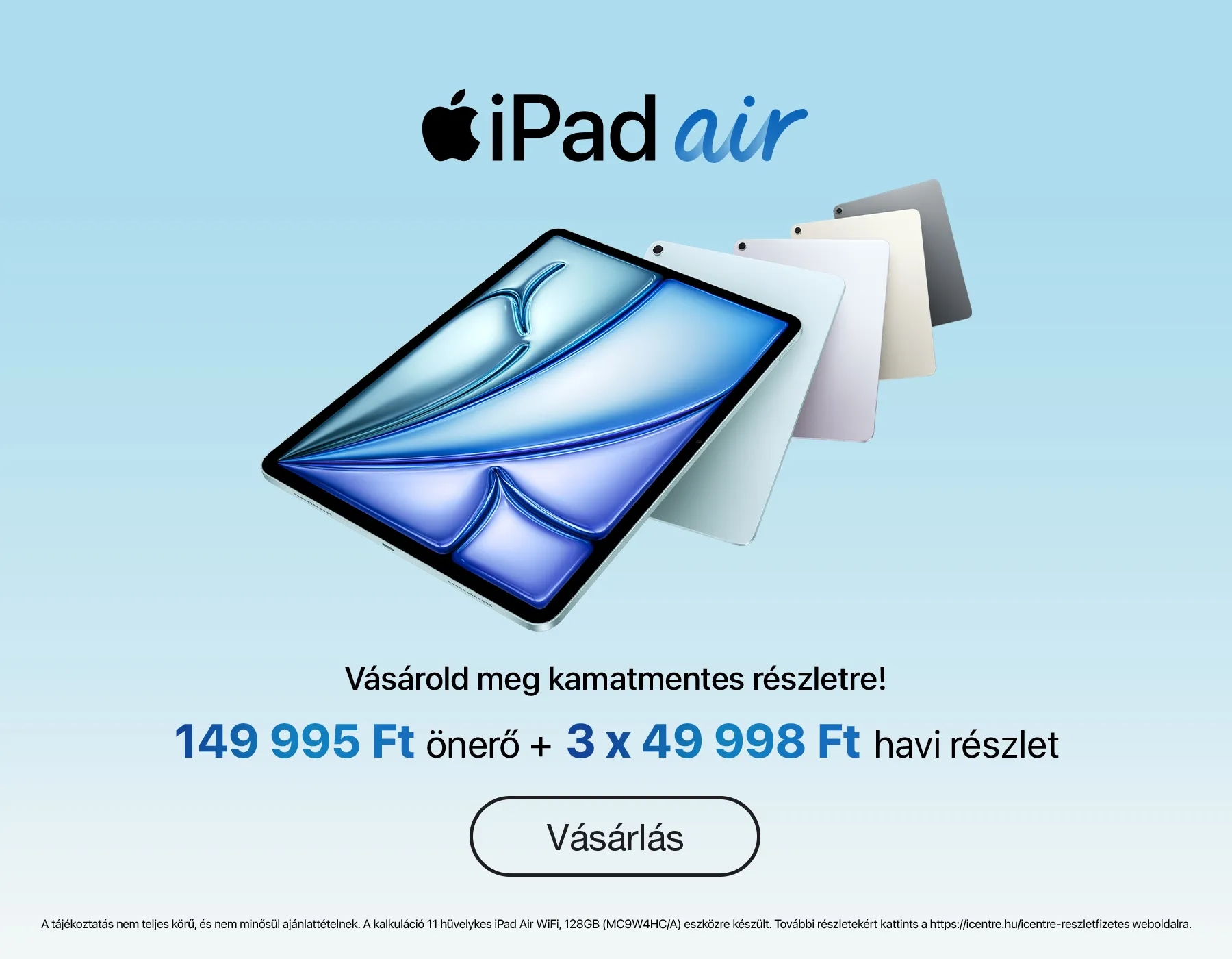 iPad Air. Álmodj nagyot.