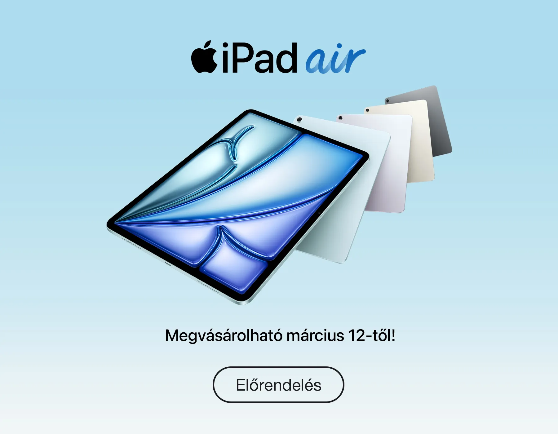 iPad Air. Álmodj nagyot.