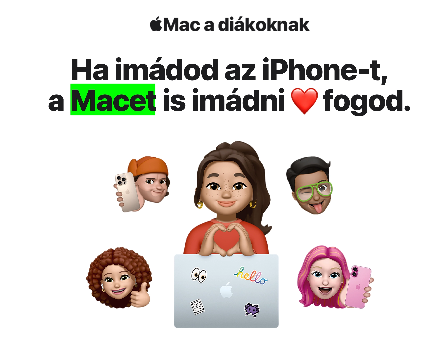 Mac a diákoknak!
