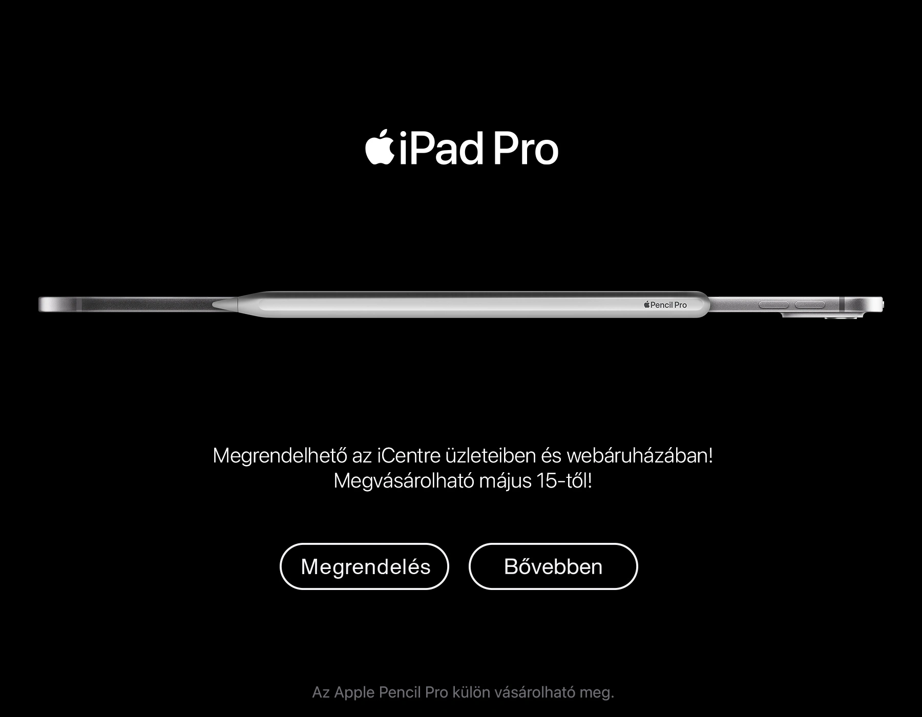 iPad Pro. iPad-élmény felsőfokon.