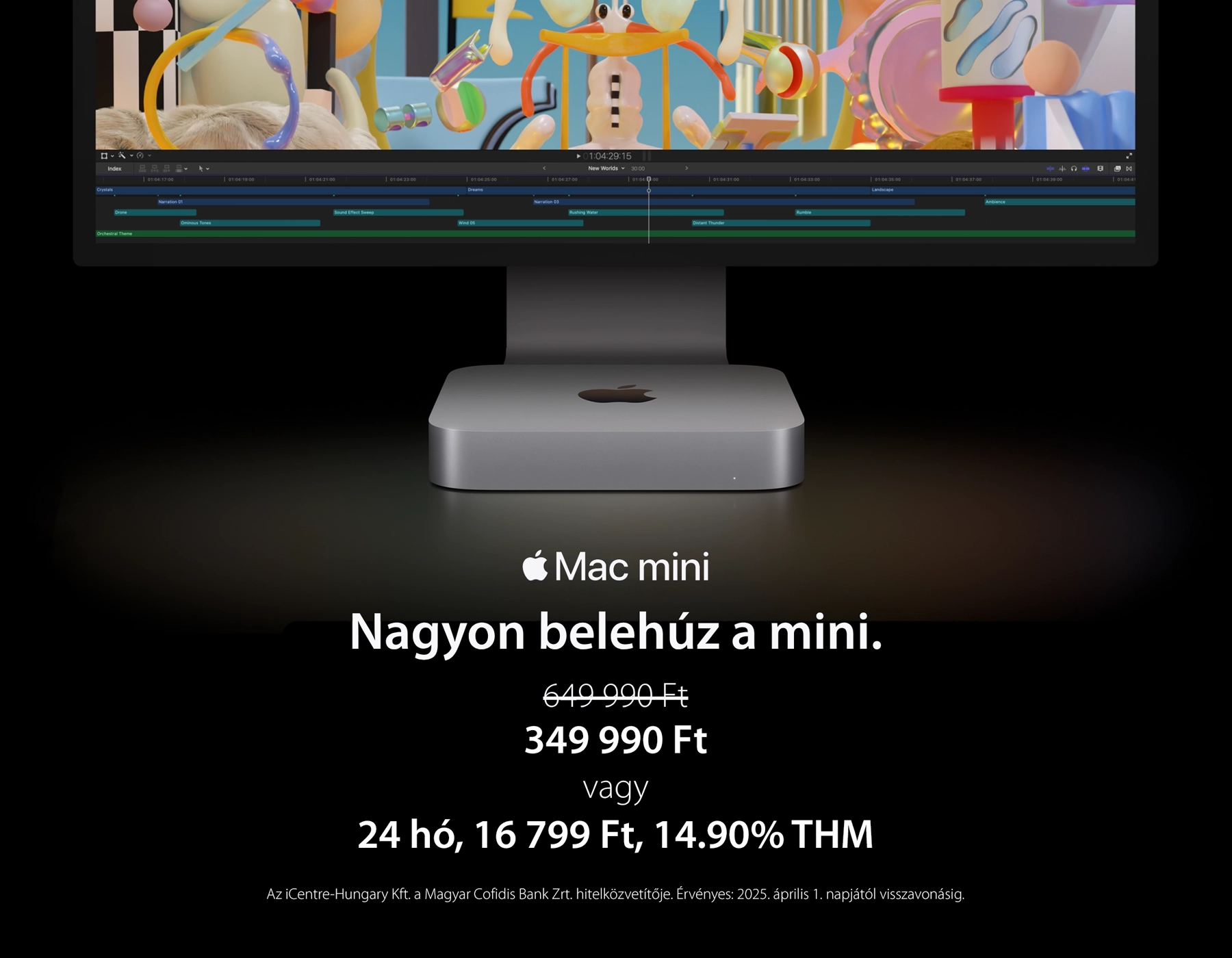 M2 Pro chipes Mac mini már 349 990 Ft-ért!