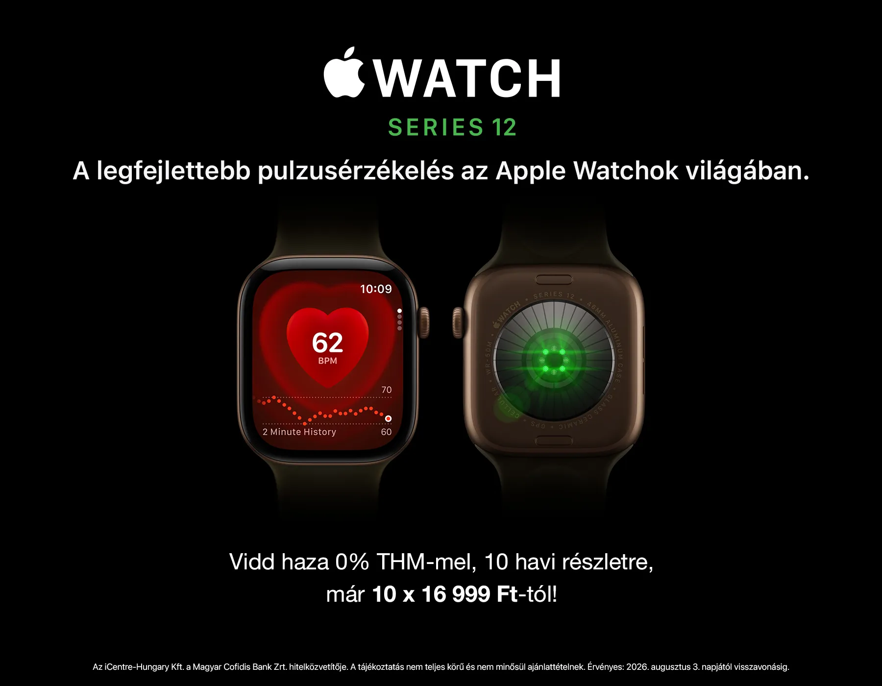 Új Apple Watch Series 12