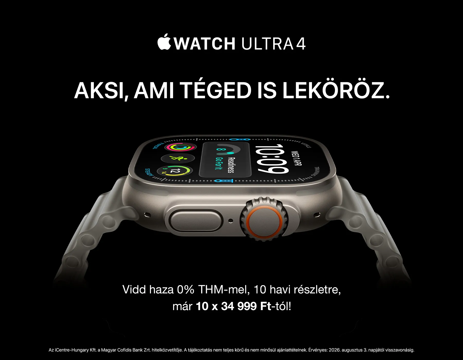 Új Apple Watch Ultra 4