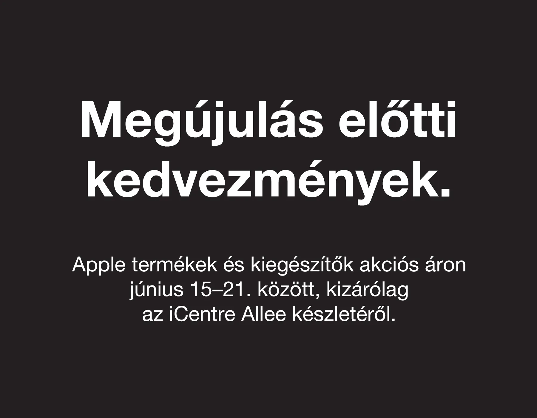 Allee kiárusítás