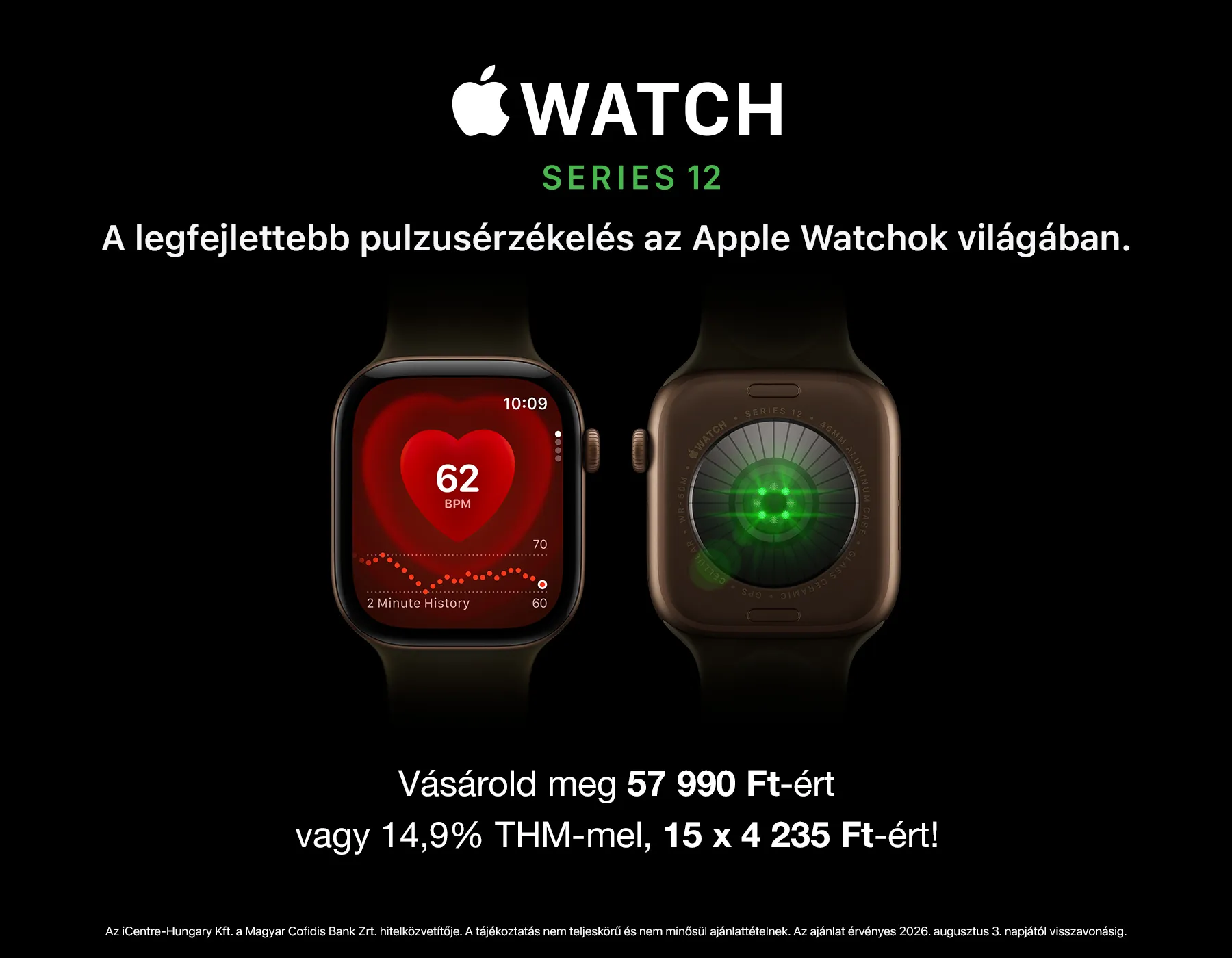 Új Apple Watch Series 12