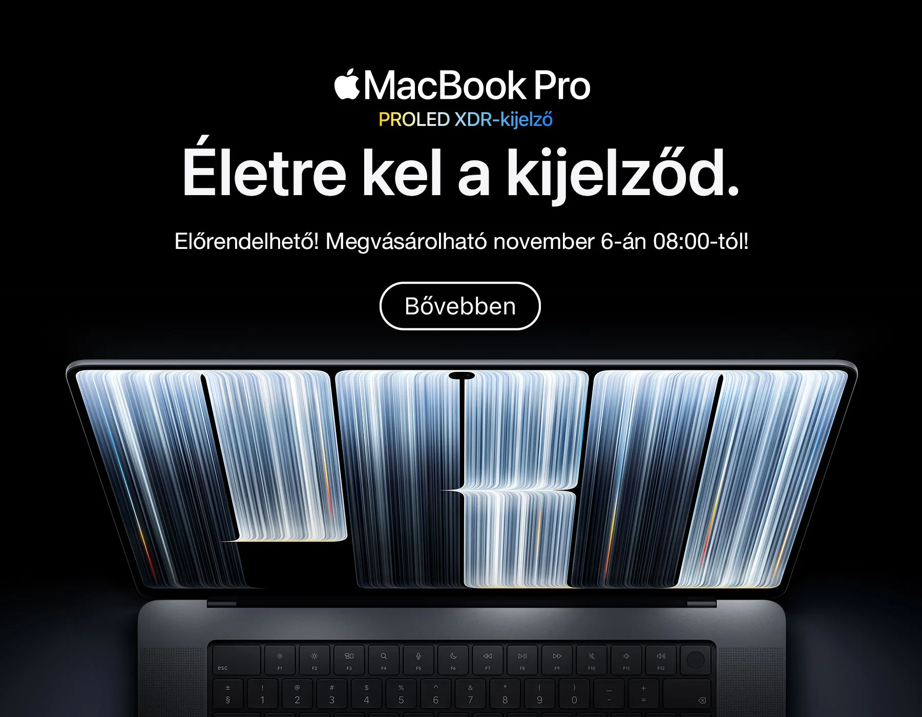 Új Macbook Pro PROLED