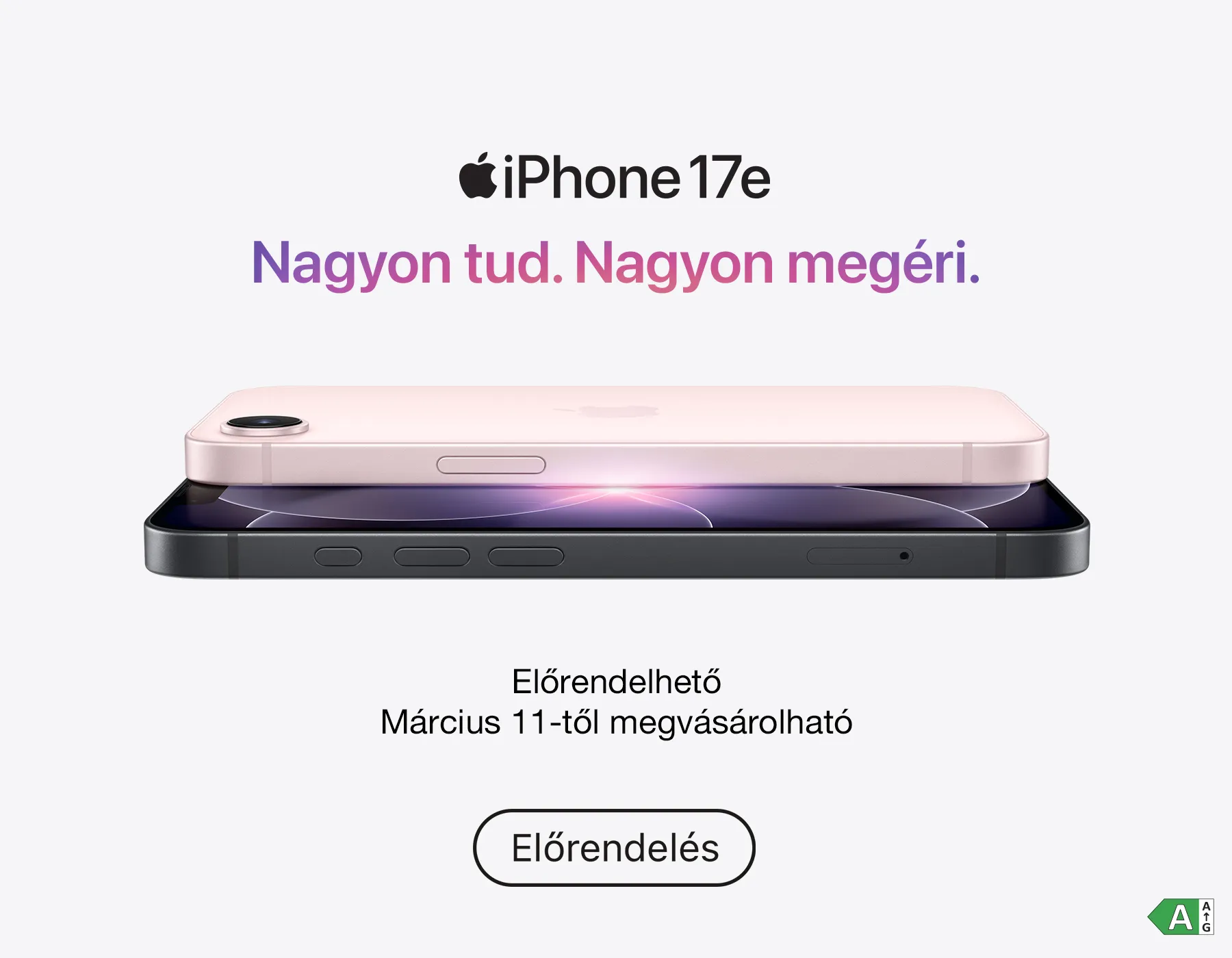 Új iPhone 17e