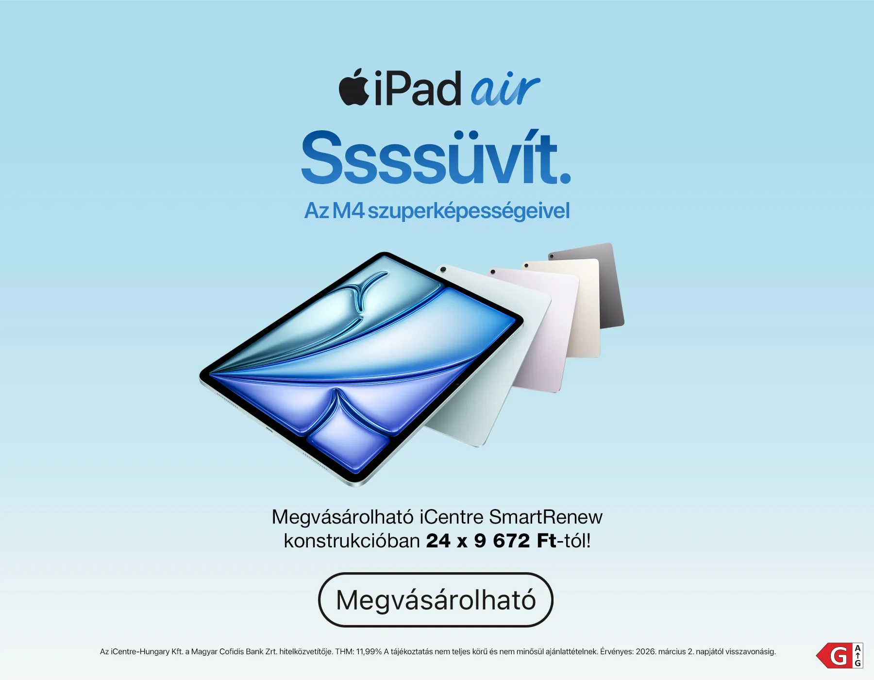 Új iPad Air M4