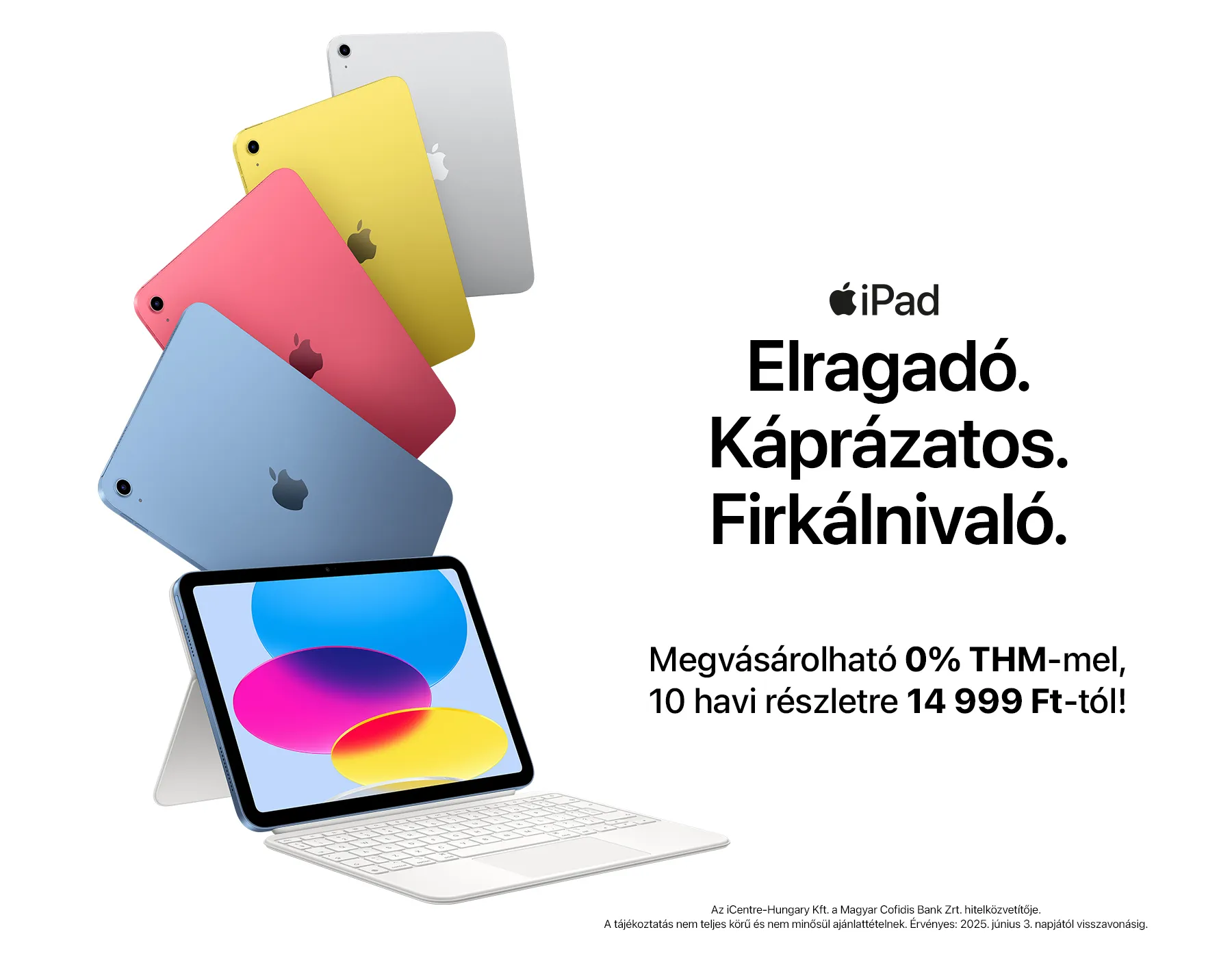 iPad A16, 0% THM-mel