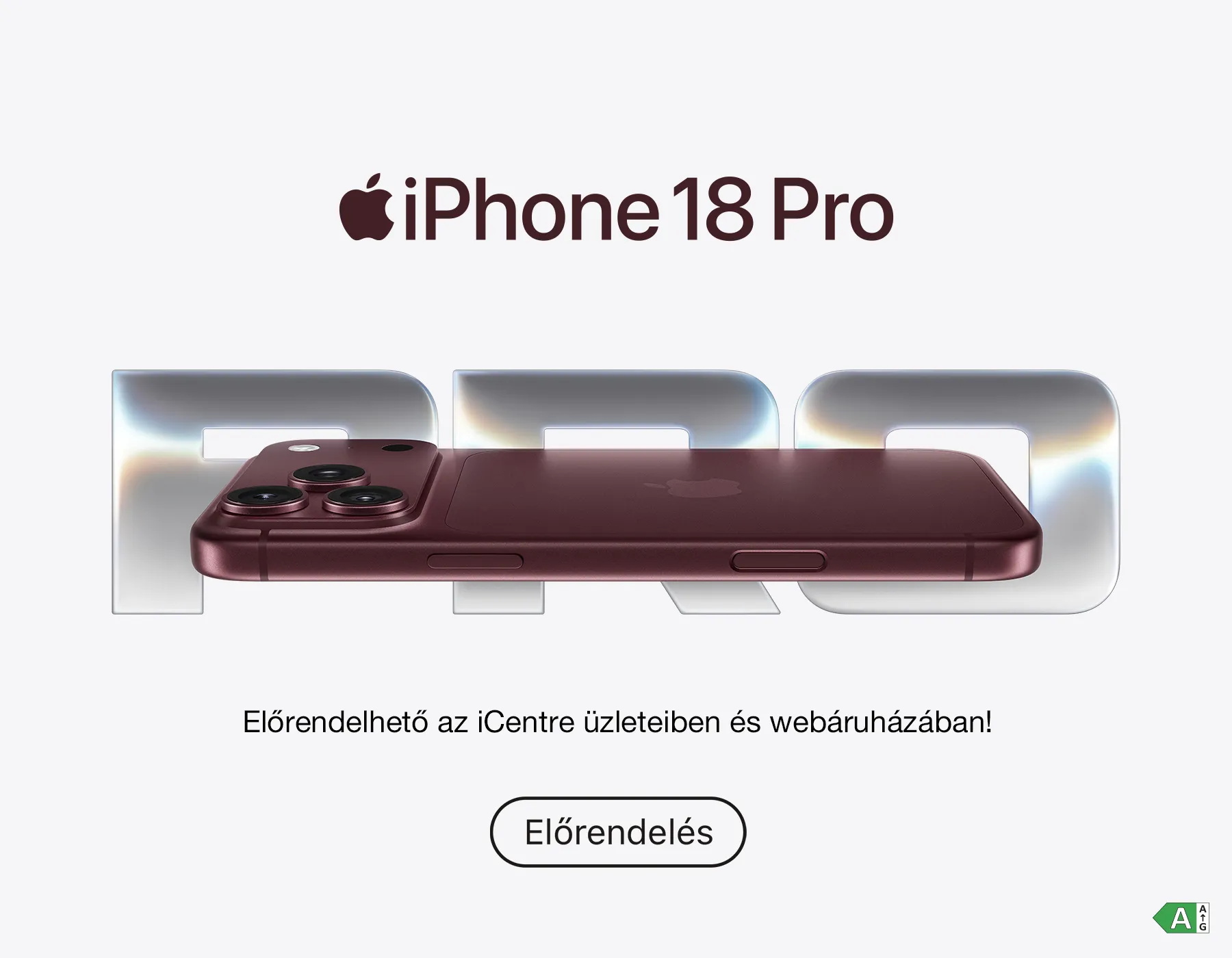 iPhone 18 Pro rendelhető