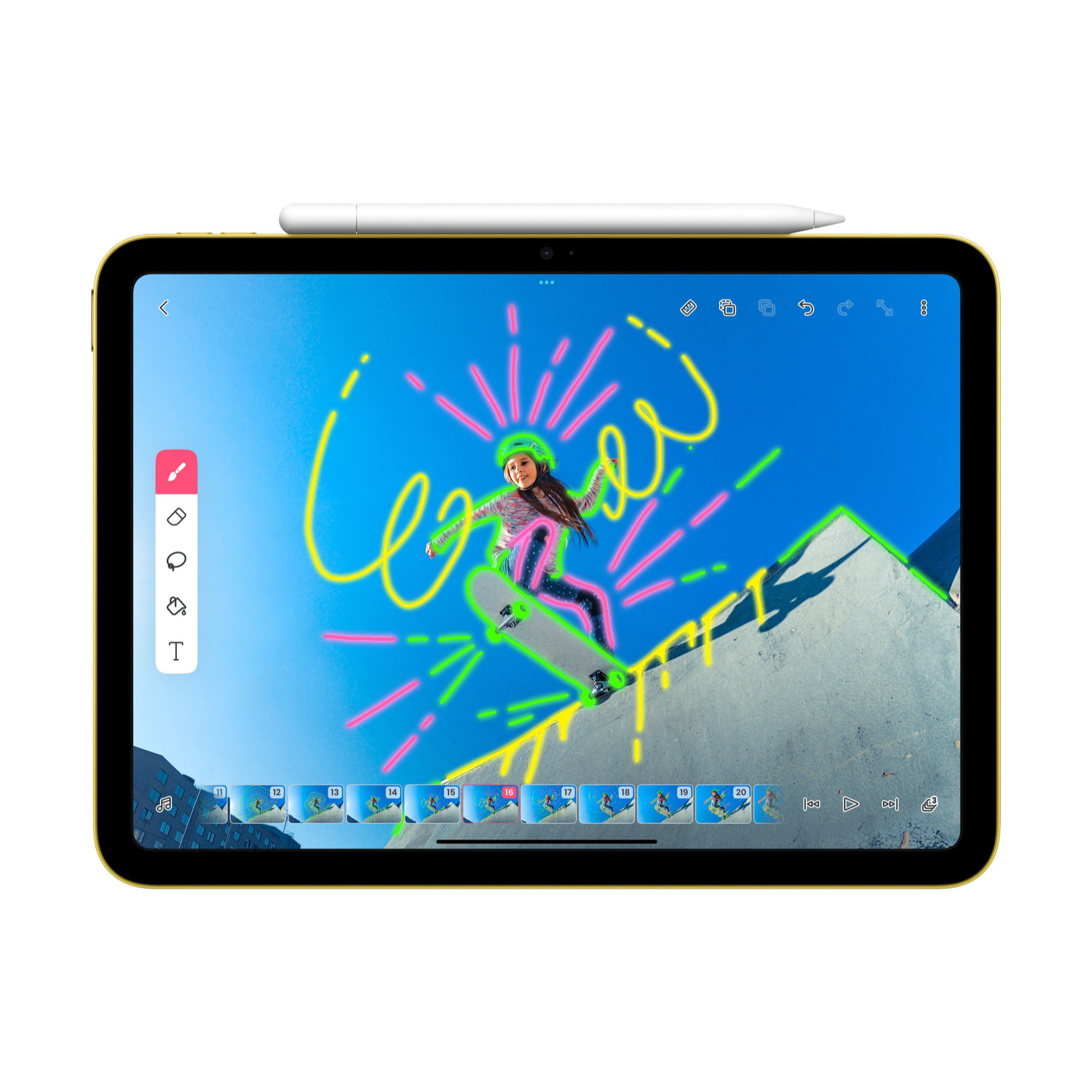 iPad Air M4 modell Apple Pencillel